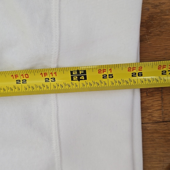LEVI'S BRAND SIGNATURE WOMENS LONG SLEEVES WHITE SWEATSHIRT MEDIUM - Picture 14 of 15